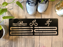 Load image into Gallery viewer, Medal Display Hanger - TRIATHLON